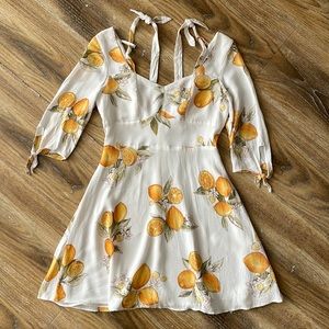 For Love and Lemons Limonada Mini Dress